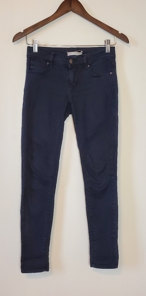𝅺FREE People crop skinny denim jeans sz 24 - Picture 2 of 6